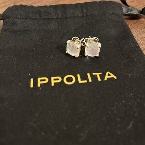 Ippolita Silver Earrings with Iridescent Hues
